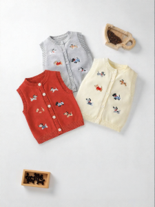 Usbettas | Infant Warm Thickened Knit Vest S