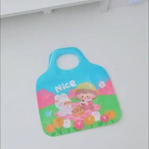 Cartoon sealed pocket transparent self sealing bag jewelry storage bag gift packaging bag candy bag childrens day gifts