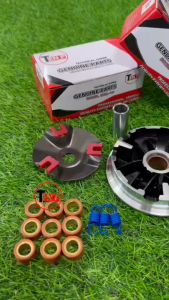 ชามแต่ง ไล่เม็ด ชามปรับองศา YAMAHA MIO125 มิโอ125 NOUVO135 ELEGANCE นูวโว อิลิเก้น ชามคลัชสายพาน เพิ่มความเร็วรถ ชามแต่งพร้อมเม็ด