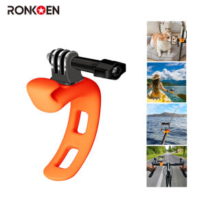 Ronkoen Mini Flexible Bracket Adjustable Silicone Mount Action Camera For Gopro Insta360 DJI Action Camera Accessories