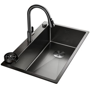 JIAYUN | 304 Stainless Steel Kitchen Sink 75x40cm