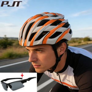 PJT New Ultralight Cycling Helmet Safety Cap Bicycle Helmet for Women Men Racing Bike Equipment Matte Road MTB Adult Bike Helmet