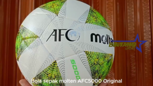 Bola Sepak Original Molten AFC 5000: Press Mesin & Liga Champion Asia