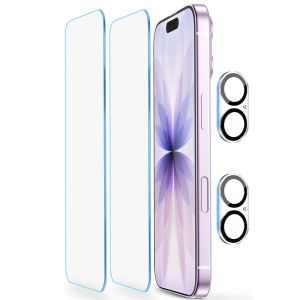 Tempered Glass Screen Protector Camera Lens Protection Cover For iPhone 17E 16E 17 Air 16 Pro Max 15 Plus 14 13 Mini 12 11 Flim