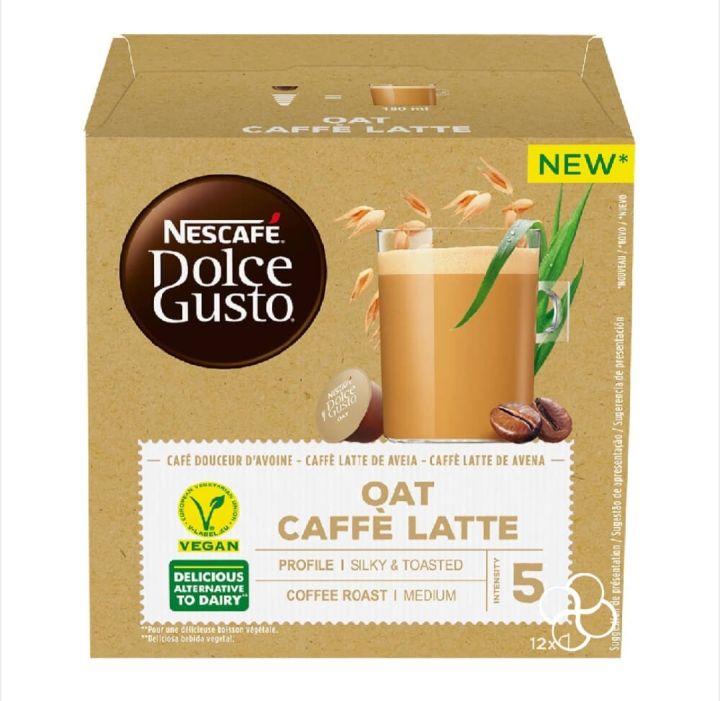 Barista Oat Milk Tassimo Pods Oat Milk Tassimo Pods Nescafe Dolce