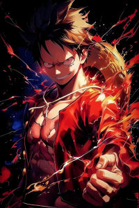 Bandai | Bộ Tranh Kim Cương 5D One Piece Anime Chủ Đề Viking Tuyết Phủ Dán Đầy Đủ Phong Cảnh Núi Non & Sông Nước Tranh Nghệ Thuật Trang Trí Tường Nhà