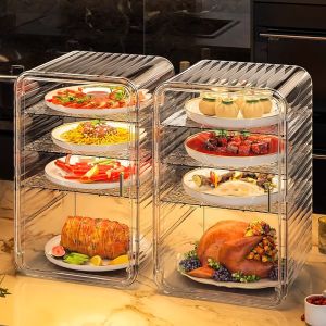 Food Grade Winter Insulation Cover Leftovers Meal Multi-layer Storage Rack Dust Cover Winter Home Use New 2024 Kitchen Tool