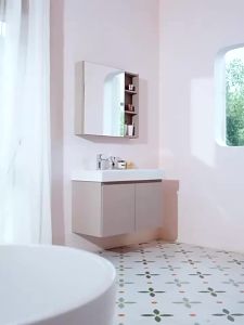 Kohler | Modern Simple Ceramic Bathroom Vanity and Sink Combination Makeup Cabinet