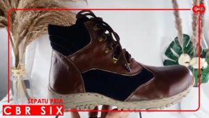 NEFF / Sepatu boot pria kulit asli / Tracking hiking traveling touring motoris adventure BSC 788