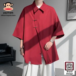 Paul Frank | New Chinese Style Casual Shirt Short Sleeves