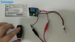 Smart Home DC 12-72V 24V 30A interruptor de Control remoto inalámbrico RF 433Mhz transmisor interruptor de encendido y apagado para calentadores de agua lámpara de techo