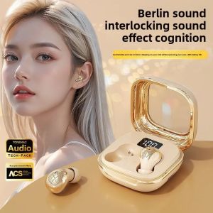 In-Ear Sleep Headset Mini Wireless Earbuds Comfortable To Wear Side Painless Bluetooth Headphone with Ultra-Long Life Battery