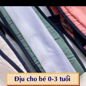 [HCM] Địu em bé 0-3 tuổi cao cấp gọn nhẹ tiện lợi thông thoáng dễ sử dụng -Joyee