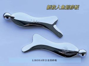 Lirosa Mermaid Gua Sha Board Facial Massage Tool Recommended by Certain Book V Face Lifting Device Manual Massager from Japan