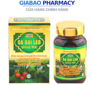 Viên uống giải độc gan Cà Gai Leo làm mát gan bảo vệ gan hỗ trợ hạ men gan