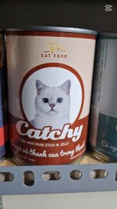 Combo 5-10 lon Pate CatChy 400g cho mèo trưởng thành và mèo con Pate cho mèo pate cho thú cưng - Nuôi Pet Shop