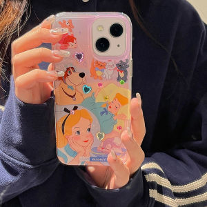 CrashStar Sweet Princess Shockproof Hard Phone Case With DIY Diamond Sticker For iPhone 15 Pro Max 14 Pro Max 13 Pro Max 12 Pro Max 11 Cartoon Cute Phone Casing Cover Shell Hot Sale