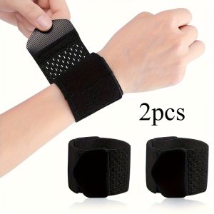 1/2pcs Protective Elastic Adjustable Wrist Gym Compression Support Straps Arthritis Sprain Anti Sprain Wristband Strap