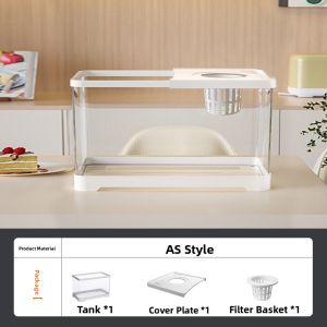 KUOTING | Eco-Scaping Filter Oxygen Desktop Fish Tank