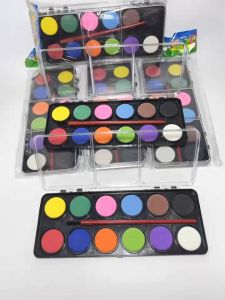 Z&H Watercolor 12Colors And 16Colors Paint Design Painting Arts and Craft School Supply Water Color