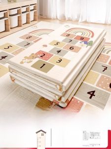 Thickened Baby Crawling Mat Childrens Foam Floor Mat Foldable Non-toxic Odorless Play Mat for Living Room Home Use