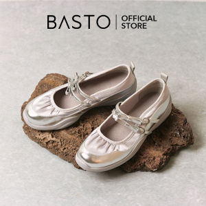 【Galaxy Dream】BASTO Womens Mary Jane Platform Shoes รองเท้าแมรี่เจน รองเท้าส้นตึก หัวกลม UHA01 UHA10 UHA21 UHA22 UHA07