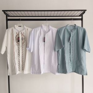 Baju Koko Pendek Pria Dewasa