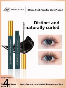 MONLEYTA | Long Lasting Waterproof Mascara Base Cream For Women Volumizing Curling Non Smudging Raincoat Fixing Liquid Official Authentic Bestseller