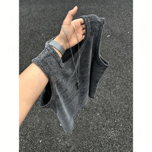Áo Vest Thể Thao Làm Mát Có Hoa Văn Vảy Rồng Phong Cách Cổ Điển