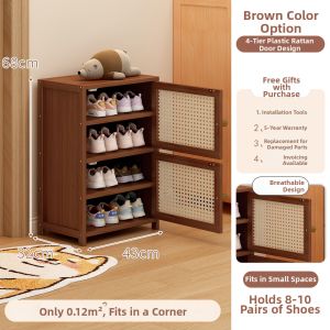 TUOJUE | Space Saving Dustproof Multilayer Shoe Cabinet