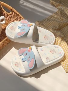 Dép Nữ Đế Mềm Chống Mùi Mùa Hè 2024 Dép EVA Đế Tròn Đế Mềm Phong Cách Hàn Quốc Cho Bé Gái Dép EVA Chống Trượt