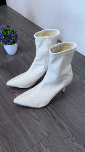 PINKEY P045 Heels High Harp Sepatu Boots Fashion Wanita Fashion Casual