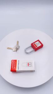 38mm locking lock insulation safety engineering machinery manufacturing padlock (steel beam)