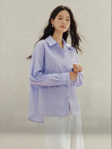 INMAN | Women Commuter Loose Long Sleeve Layering Blouse