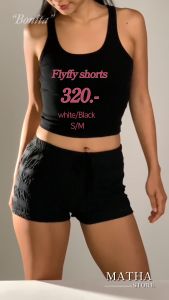 กางเกงขาสั้น เชือกโบว์มัดเอว สไตล์ซัมเมอร์ ทะเล