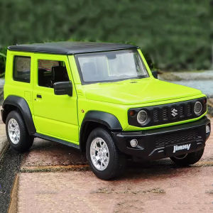 SUZUKI Jimny Mô Hình Xe Ô Tô Đồ Chơi Tỉ Lệ 1/24 - Đúc Hợp Kim Với Đèn Âm Thanh & Chức Năng Kéo Lại Màu Vàng Xanh Đen Trắng Xe Sưu Tập Dành Cho Người Lớn