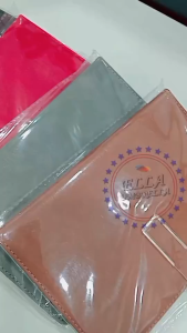 (ELLA SHOP) #62 Leather Writing notebook Magnetic Buckle Notebook College School Supplies