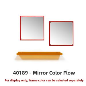 YASISHA | Acrylic Wall Mirror & Storage Shelf