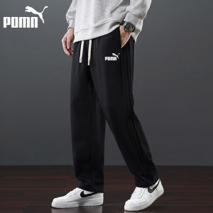 Thickened Fleece Lined Loose Straight Leg Mens Casual Pants Autumn Winter Sports Trousers Comfortable Cotton Polyester Blend