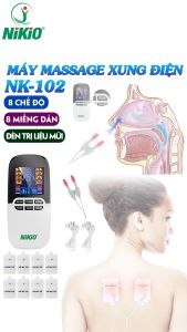 Máy Massage Xung Điện 8 Miếng Dán Nikio NK-102