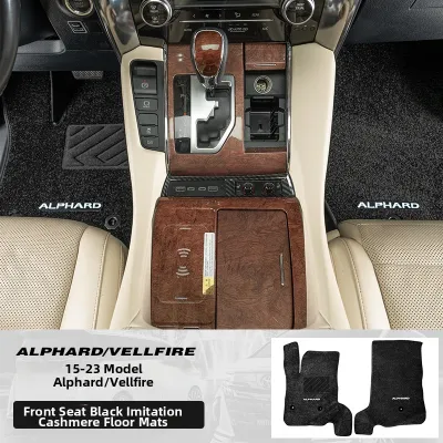 Interior Upgrade Carpet Floor Mat for Alphard 20 30 40 Series and Vellfire