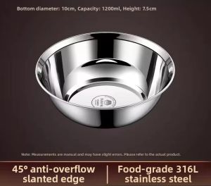BAICHANG | Kitchen Multipurpose 316 Stainless Steel Pot Home Use