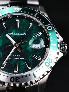 MOEMTON Mens automatic mechanical watch Ice peak steppe watch M132.BSSA01