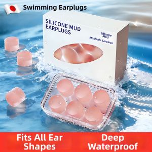 Waterproof Swim Earplugs Anti-Otitis
