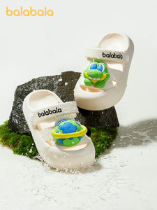 Barbarbar Childrens Indoor Slippers Anti-Slip Summer Cool Cartoon Style Boys Girls Slippers Comfortable Home Slippers