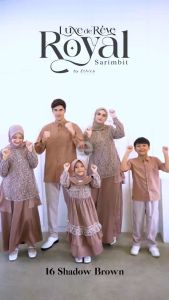 SARIMBIT KELUARGA ETHICA ROYAL 16 SHADOW BROWN