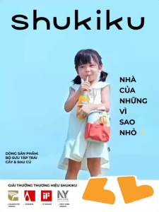 Túi đeo chéo cho bé kèm gấu bông Shukiku chống nước siêu nhẹ 130g khoá YKK Nhật Bản