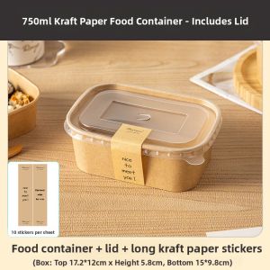 MEIDI | Disposable Food-Grade Paper Meal Box