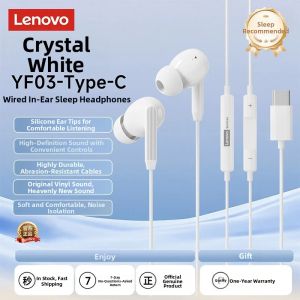 Lenovo | Wired Half-in-ear Sports Gaming Karaoke Noise-reducing Earphones