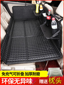 Travel Car Bed Mat Foldable Mattress for Long Distance Car Journey Sedan Rear Seat Sleeping Pad Vehicle Bedding Comfortable